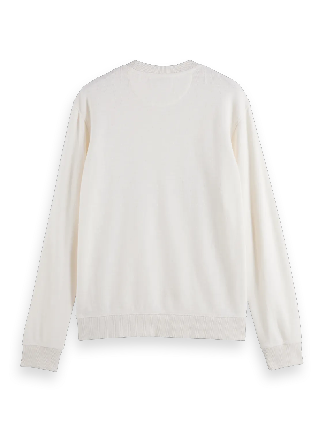 Regular-Fit Garment-Dyed Slub Sweatshirt