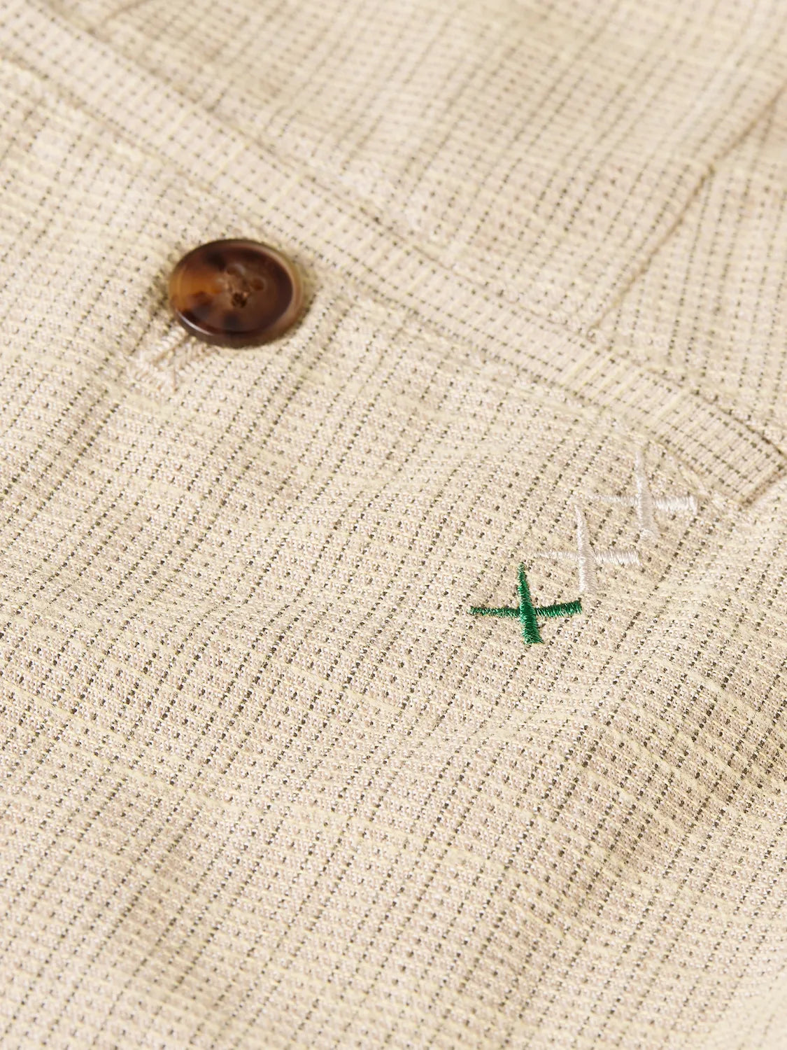 Stuart Structured Linen-Blend Slim-Fit Chino