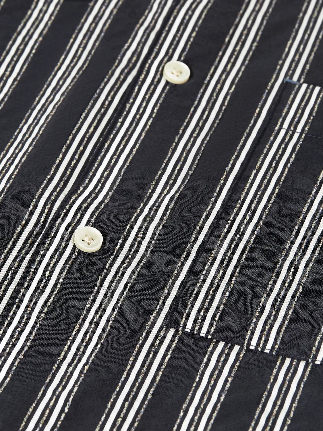 Textured Striped Regular-Fit Shirt