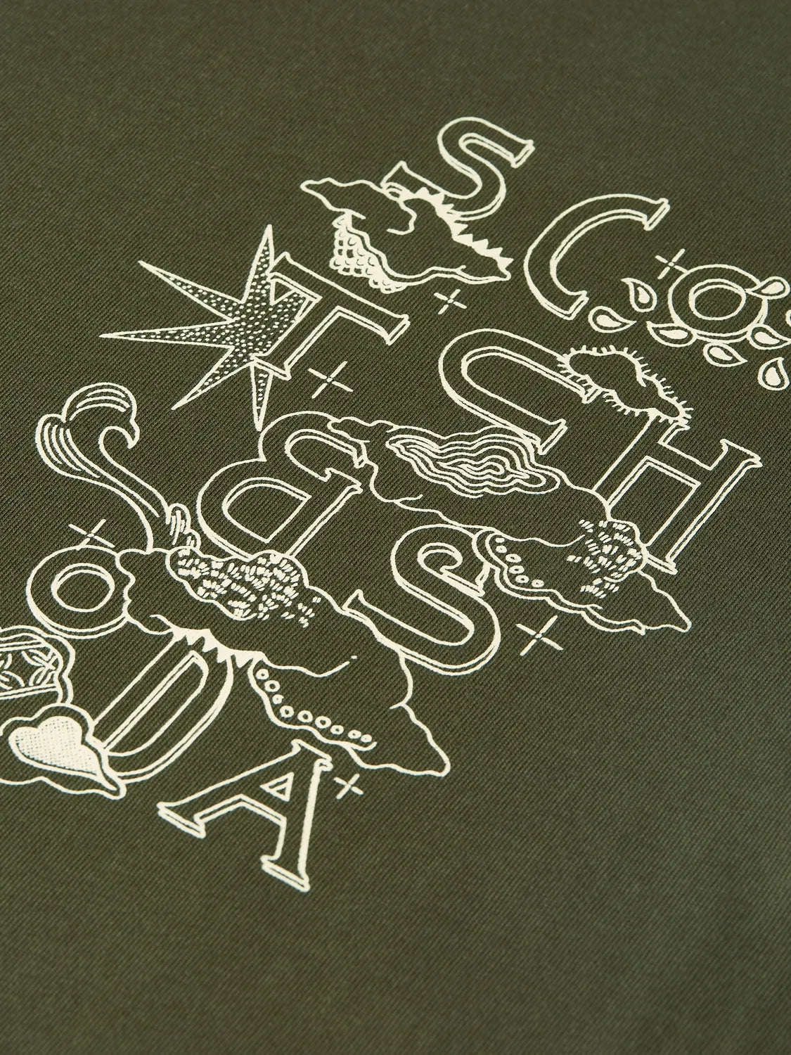 Left Chest Artwork Regular-Fit T-Shirt