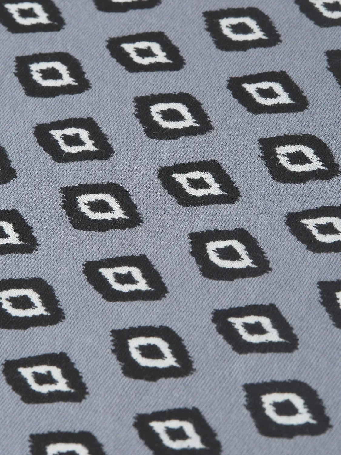 Micro Printed Regular-Fit T-Shirt