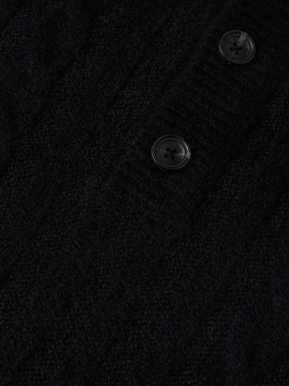 Soft Knit Polo Cable Dropped Shoulder Pullover
