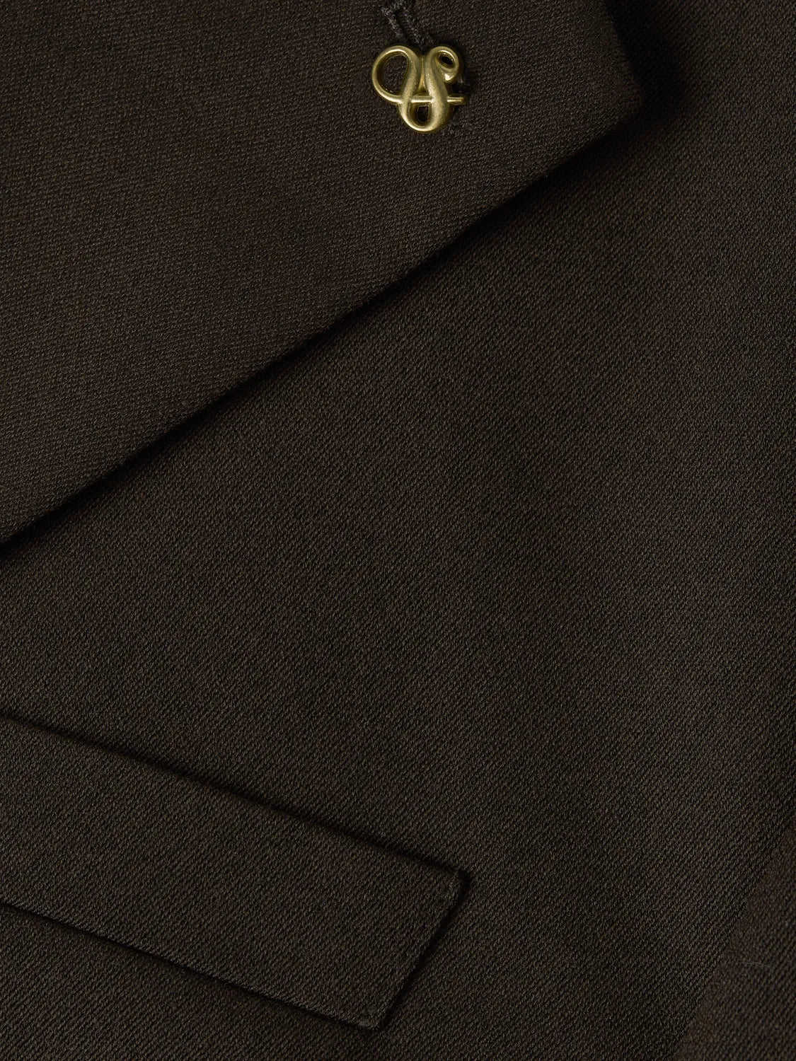 Double-Breasted Wool-Blend Relaxed-Fit Blazer