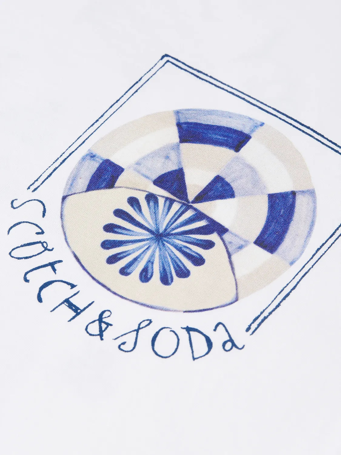 Front And Back Artwork Relaxed-Fit T-Shirt