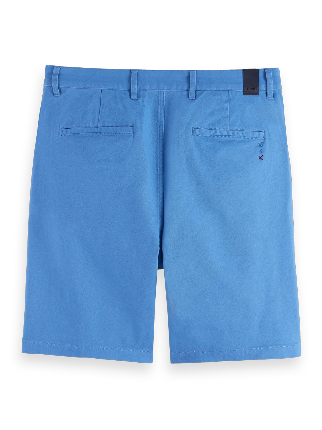 Stuart Washed Cotton Blend Regular Fit Short