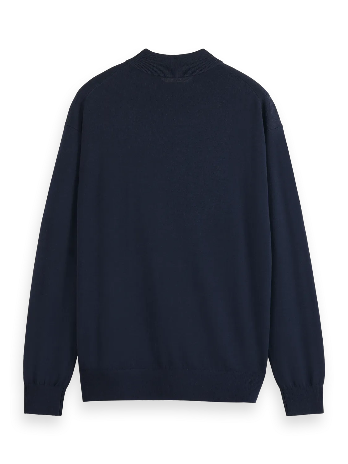 Essentials — Drop Shoulder Mock Neck Pullover