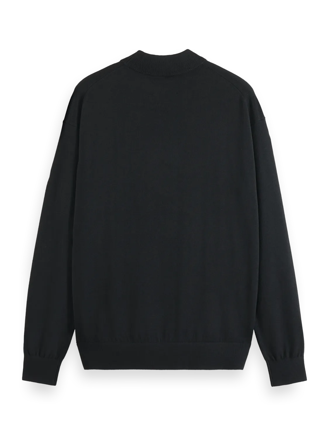 Essentials — Drop Shoulder Mock Neck Pullover