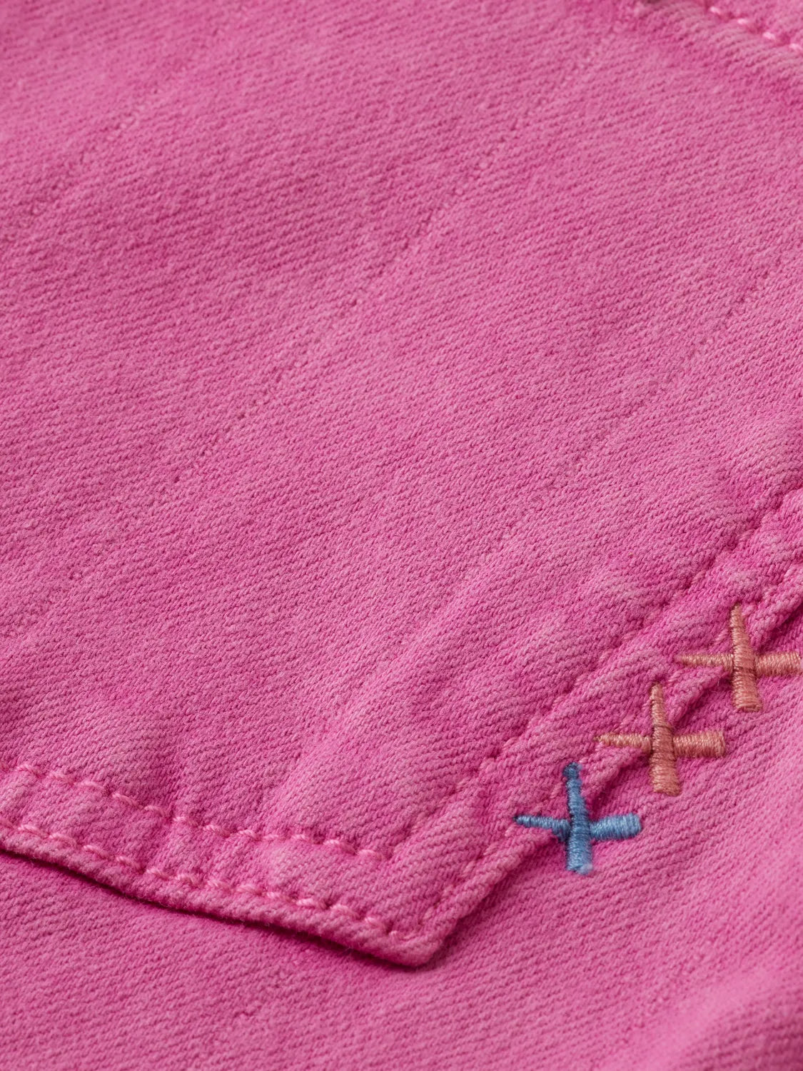Girls' The Wave wide leg jeans Garment dyed colours