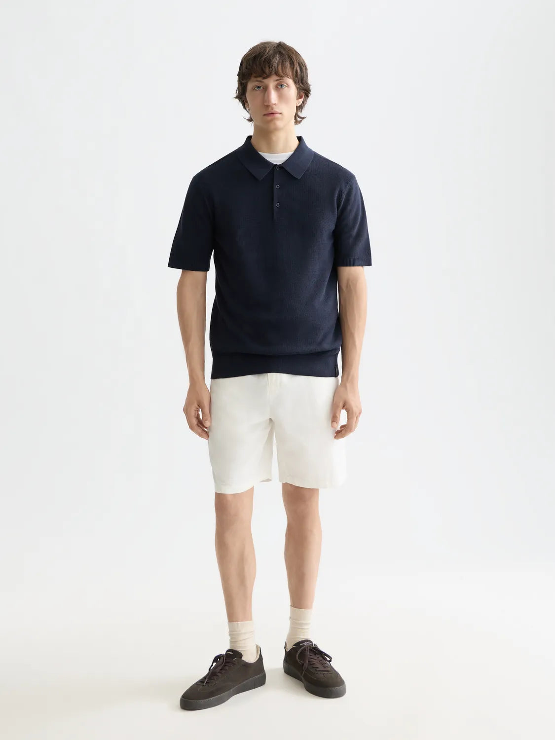 Essentials – Structured Knitted Regular Fit Polo