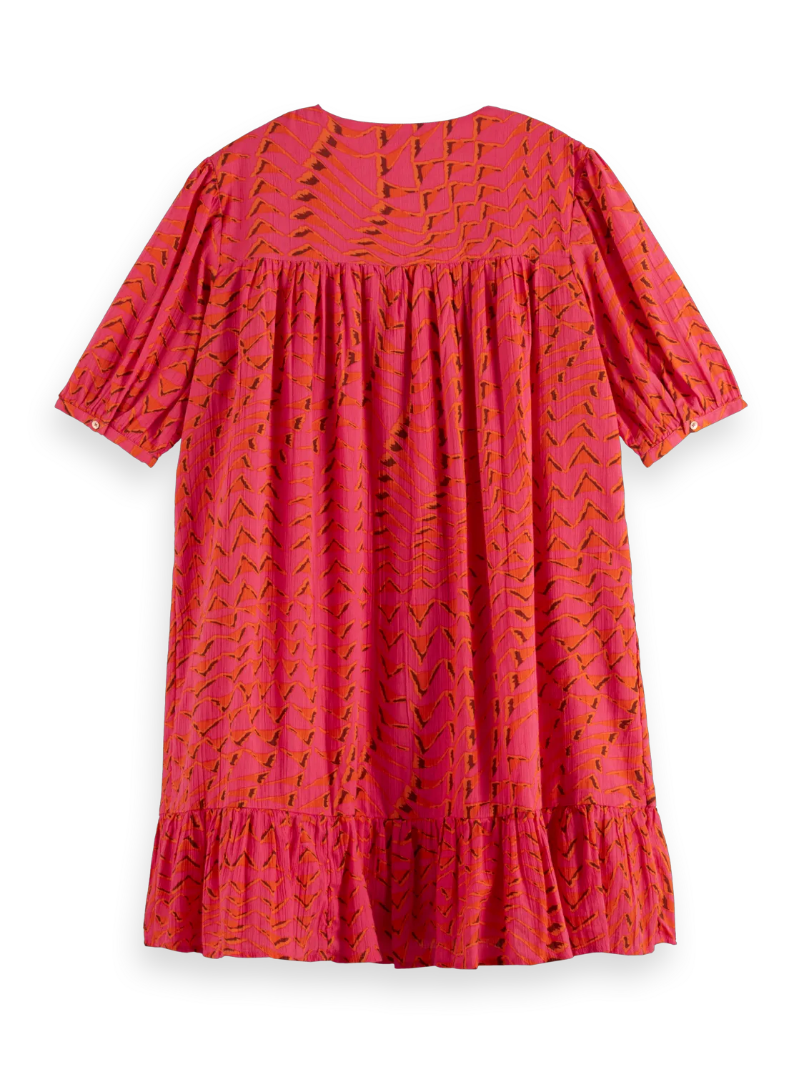 Crinkle Mini Dress