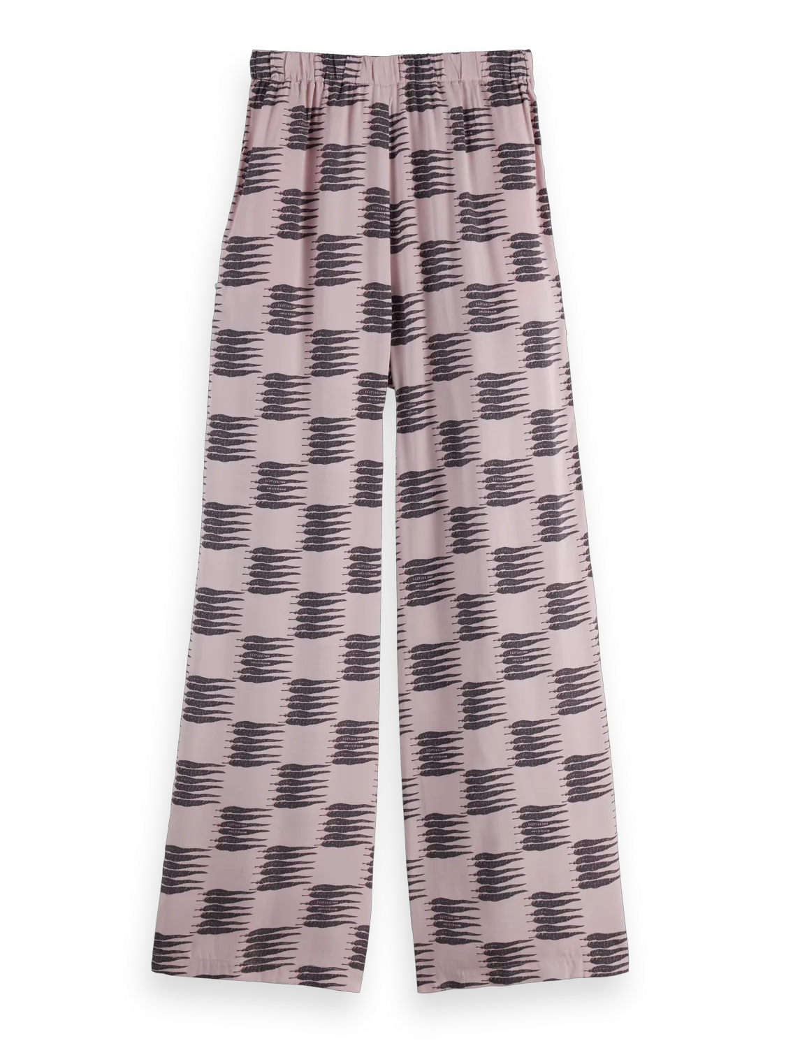 Eleni - High Rise Wide Leg Pajama Pants