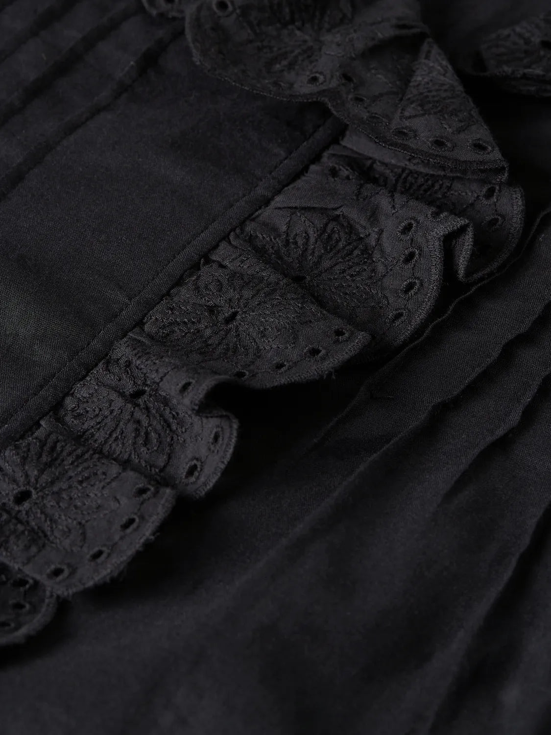 Short Sleeve Blouse With Embroidered Details