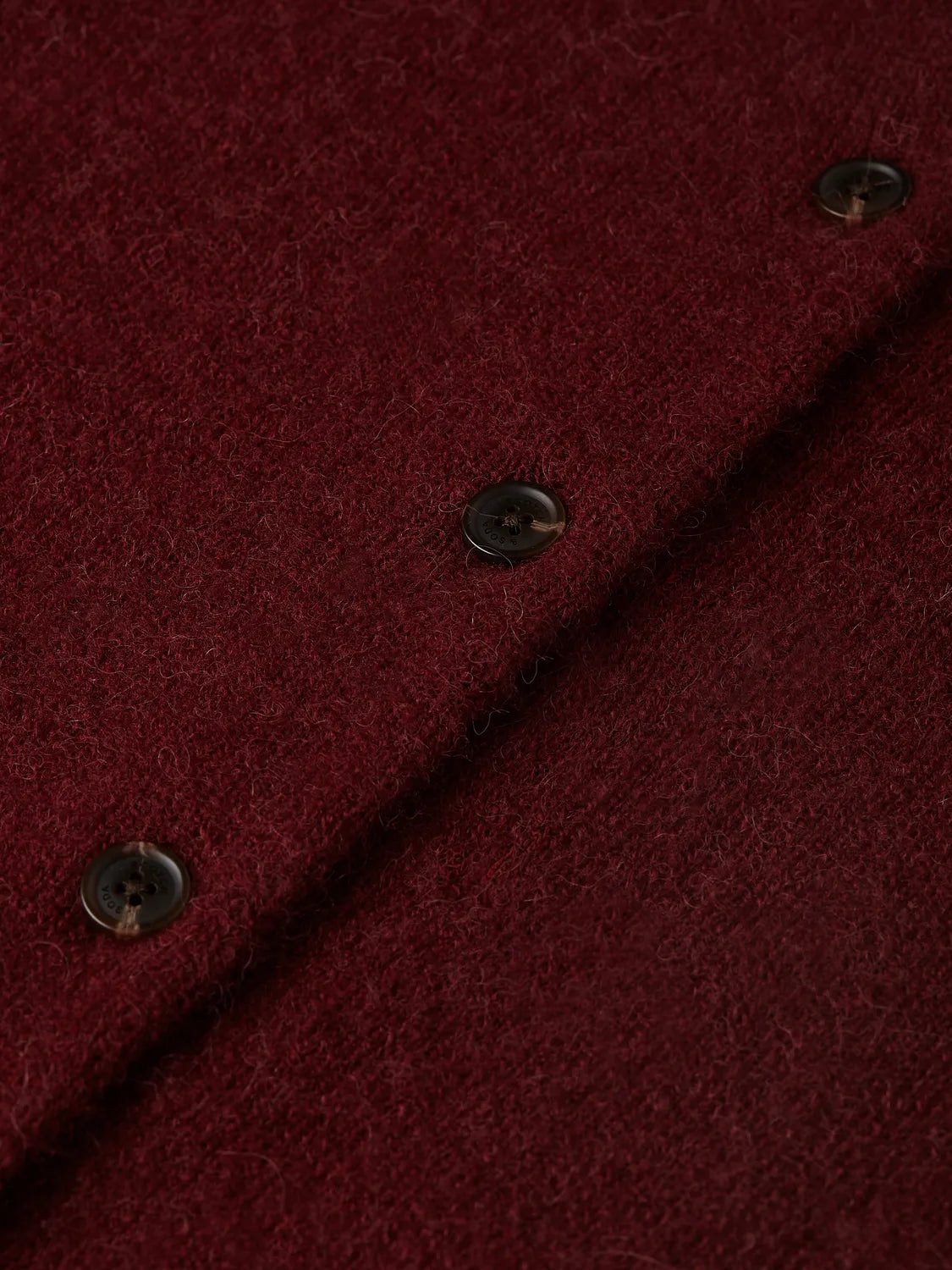 Fuzzy Relaxed-Fit Cardigan