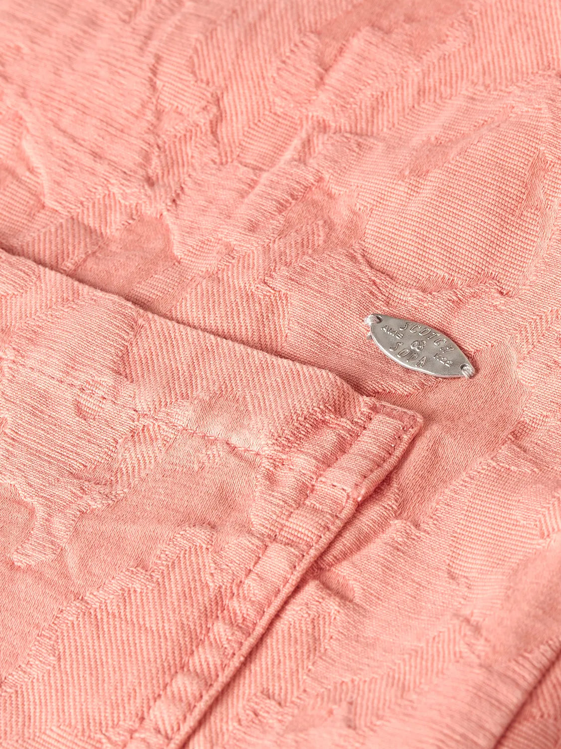 Structured Jacquard Blazer