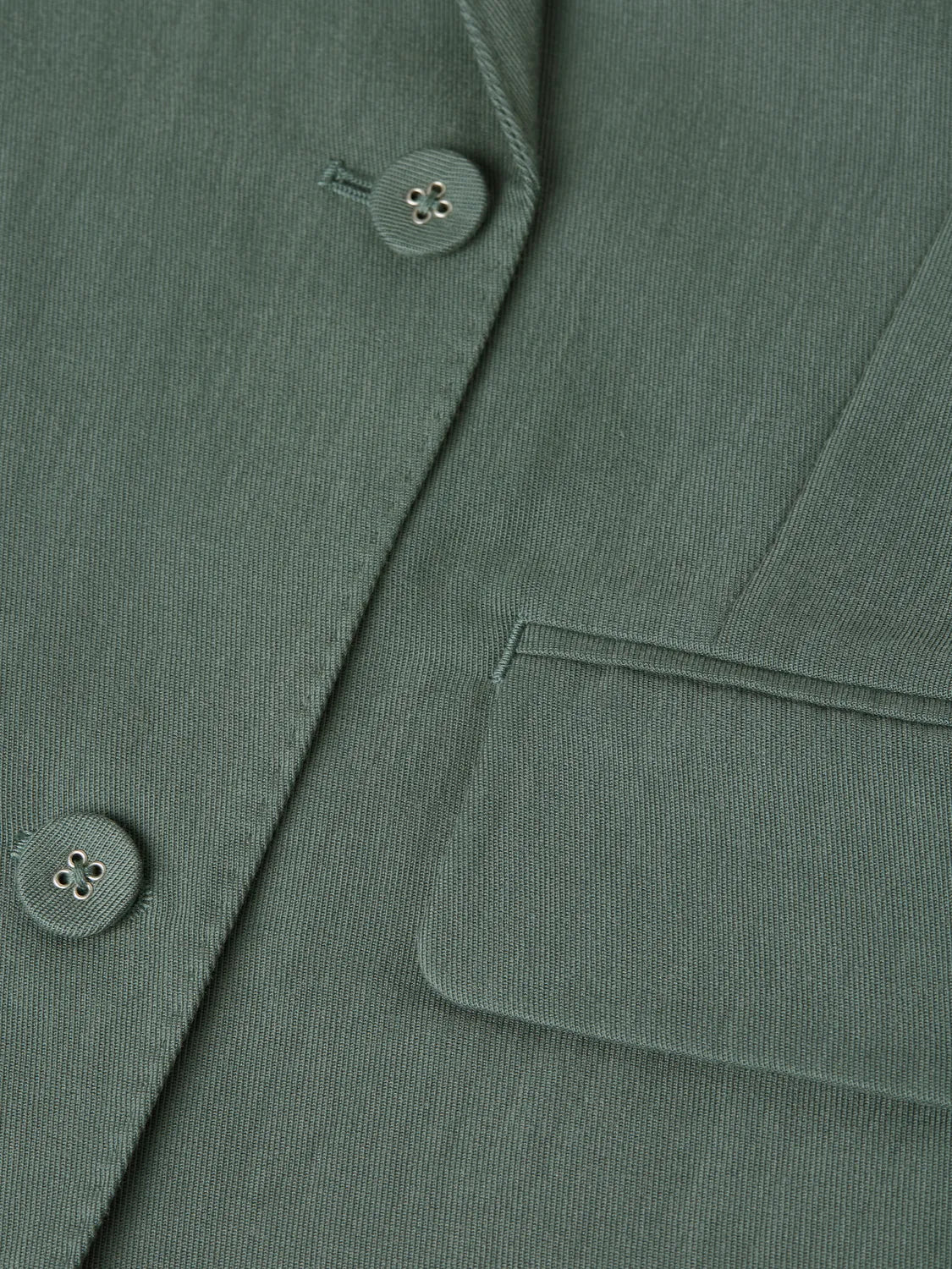 Lyocell Blend Double Breasted Blazer