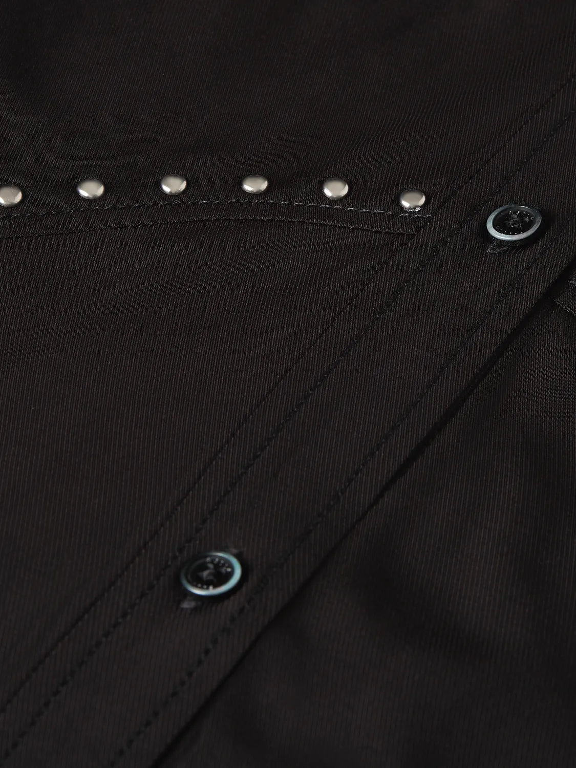 Studded Button Midi Dress