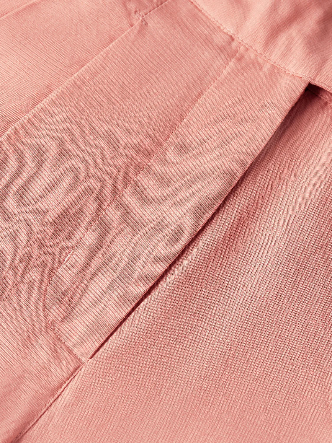 Quinn - Mid Rise Wide Leg Linen Cotton Pants