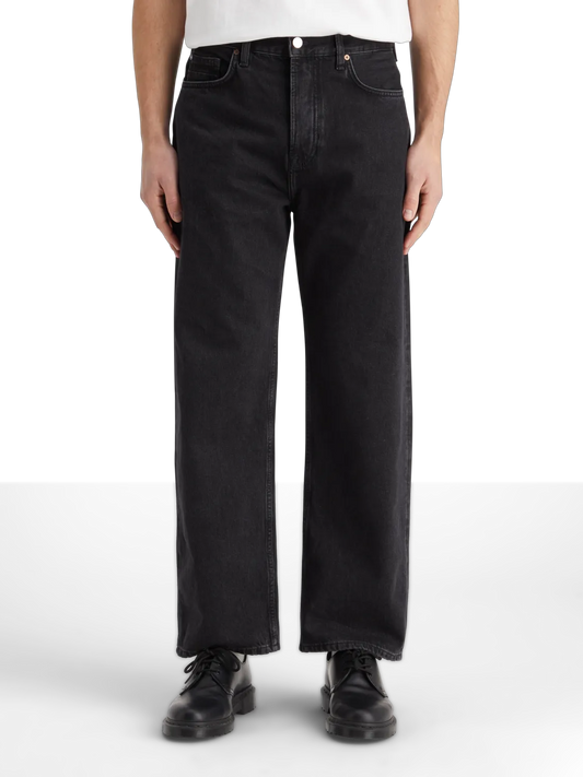 Essentials — The Pitch Loose Fit Jeans | Black Buzz