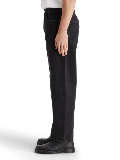 Essentials — The Pitch Loose Fit Jeans | Black Buzz