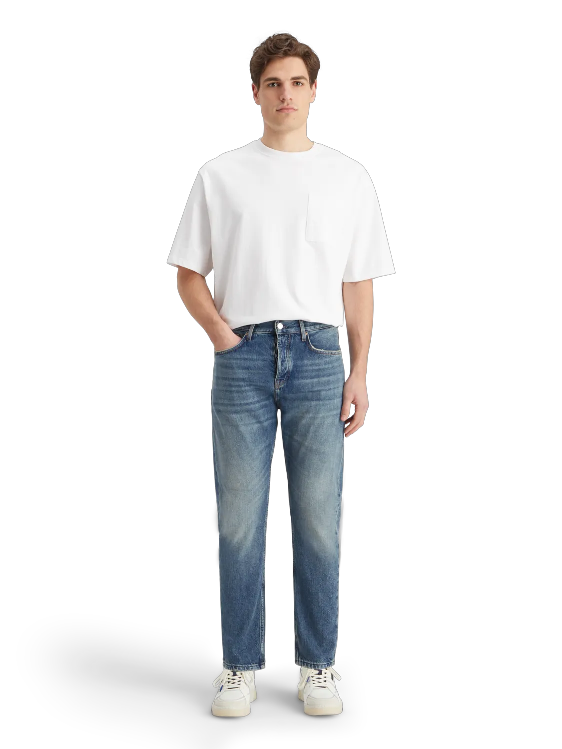 Essentials — Dean Loose Tapered Jean | Blue Nights