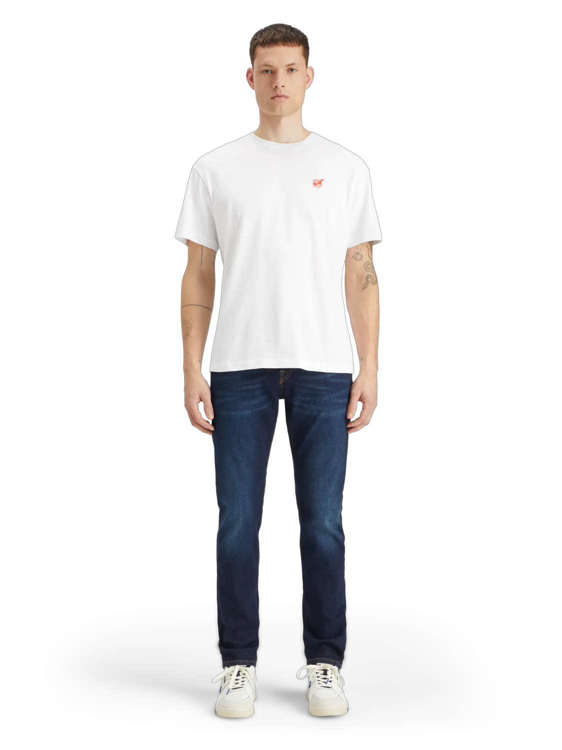 Essentials — Ralston Regular Slim Jeans | Beaten Blue
