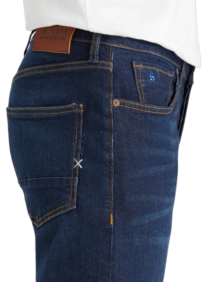 Essentials — Ralston Regular Slim Jeans | Beaten Blue
