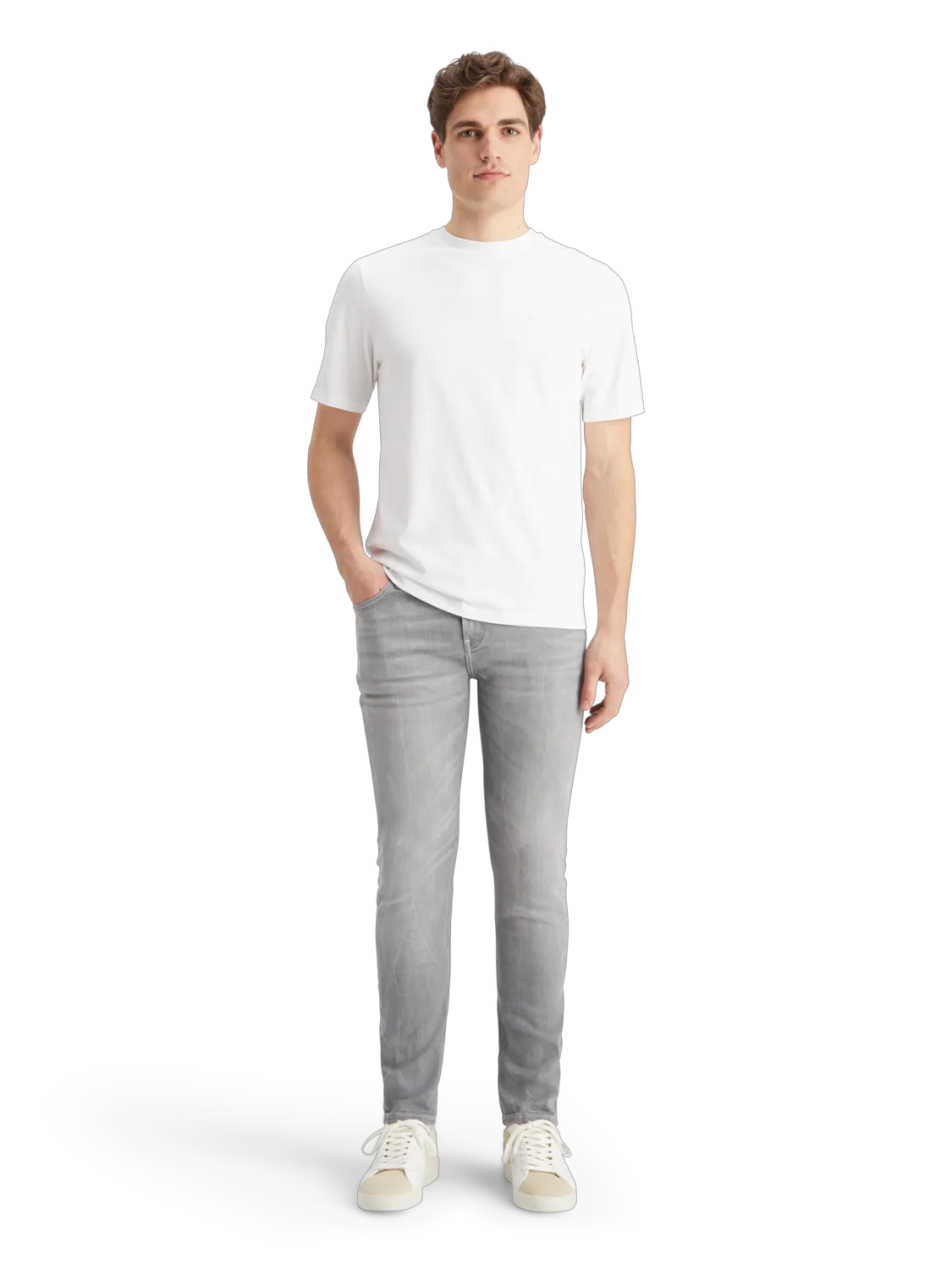 Core Skim skinny jeans — Grey Sands