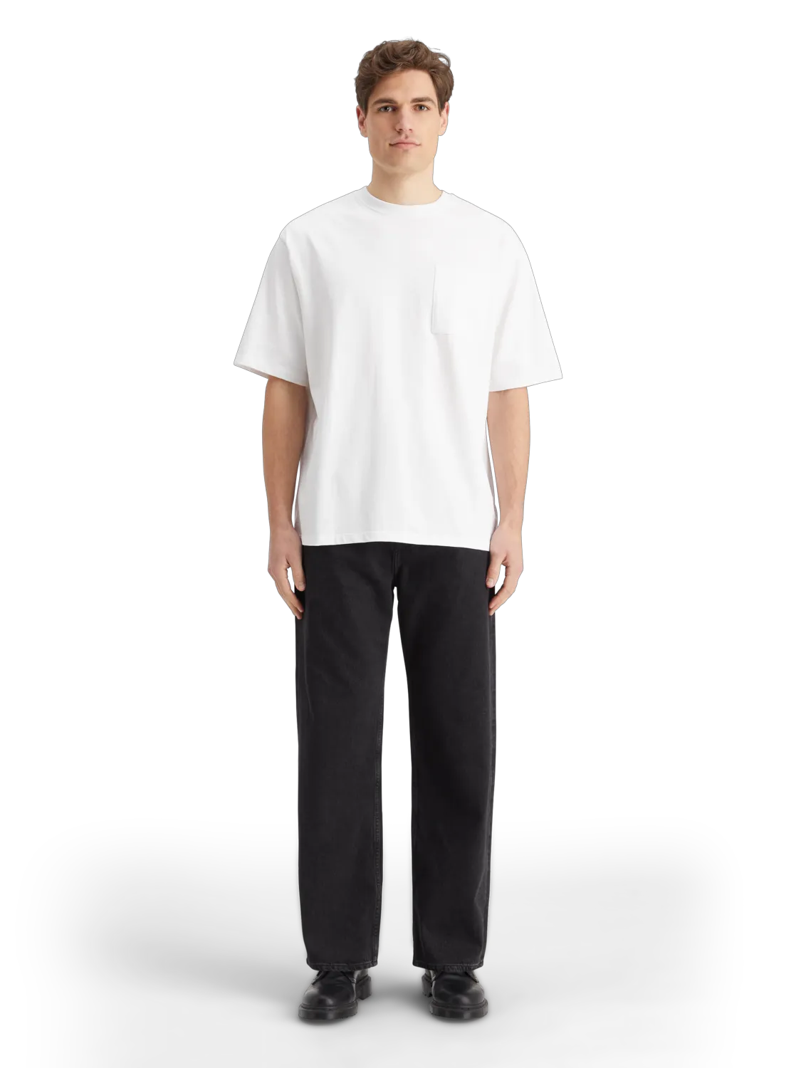 Essentials — Loose-Fit Front Pocket T-Shirt