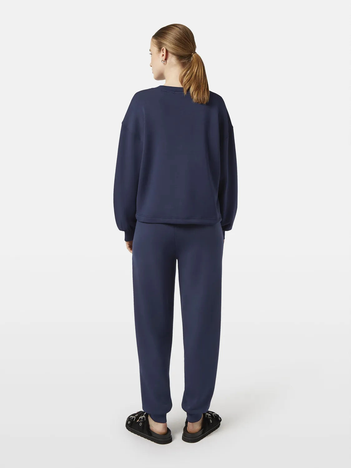 V-Neck Modal Sweatshirt