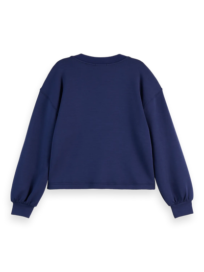 V-Neck Modal Sweatshirt
