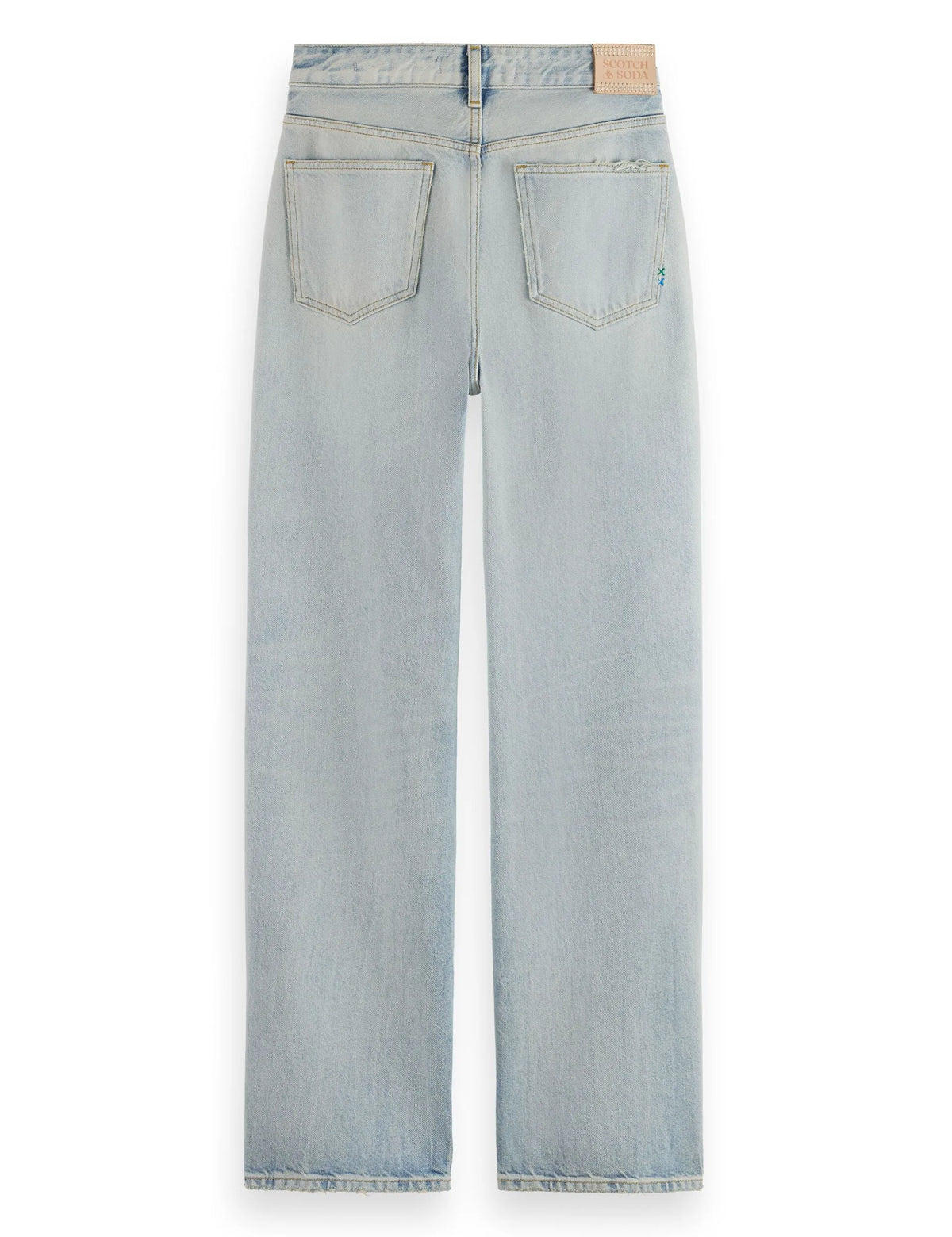 The Ripple Authentic Straight Jeans | Ocean City