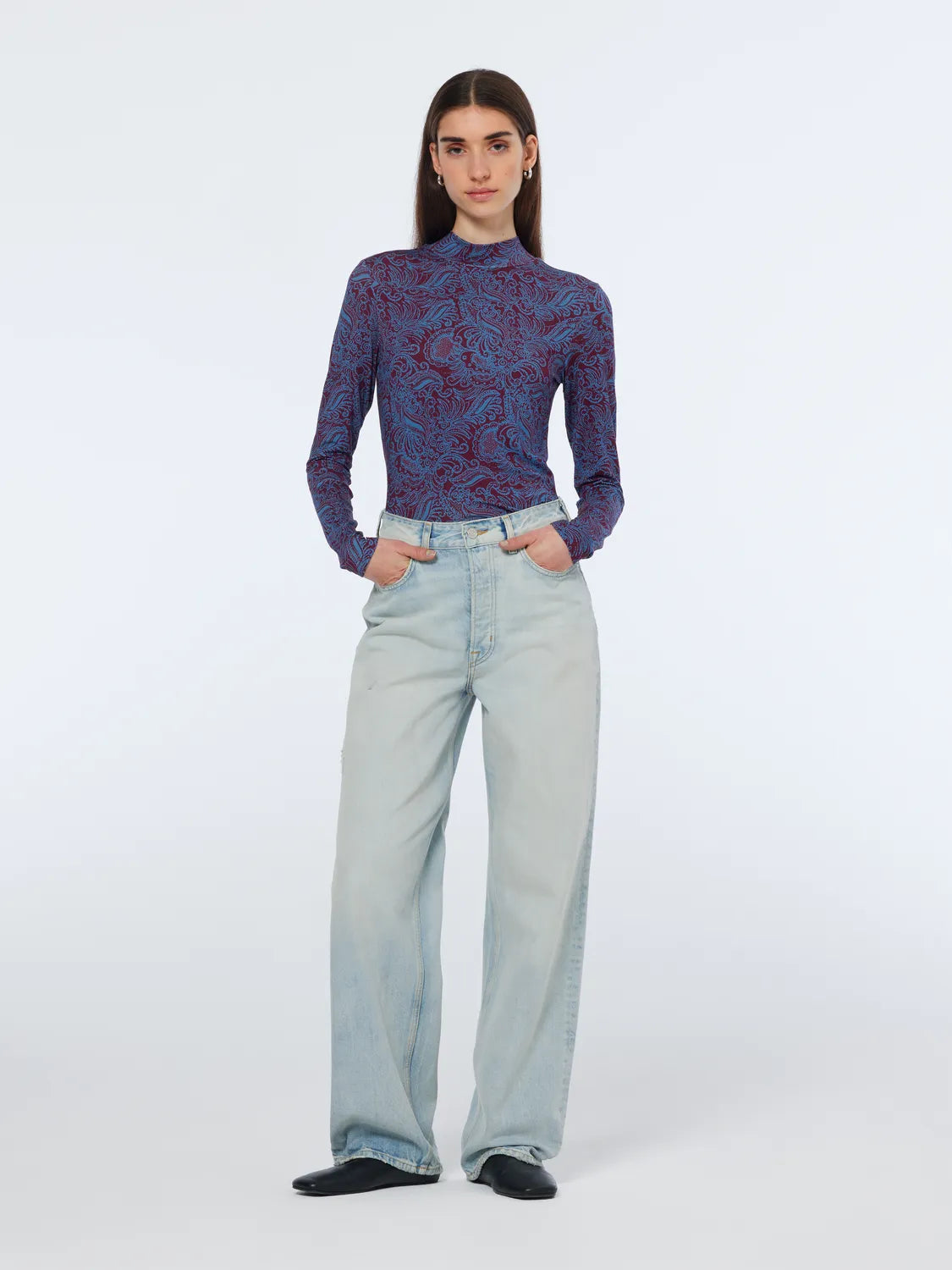 The Ripple Authentic Straight Jeans | Ocean City