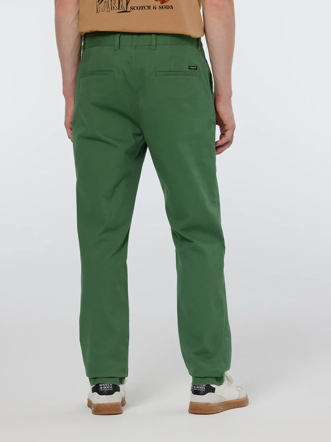 Stuart Washed Cotton Blend Chino