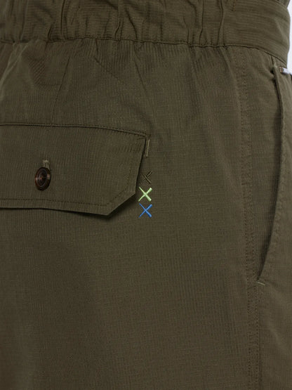 Straight Fit Cotton Ripstop Cargo Pant