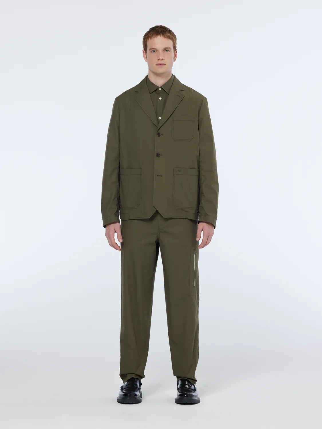 Straight Fit Cotton Ripstop Cargo Pant
