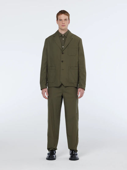 Straight Fit Cotton Ripstop Cargo Pant