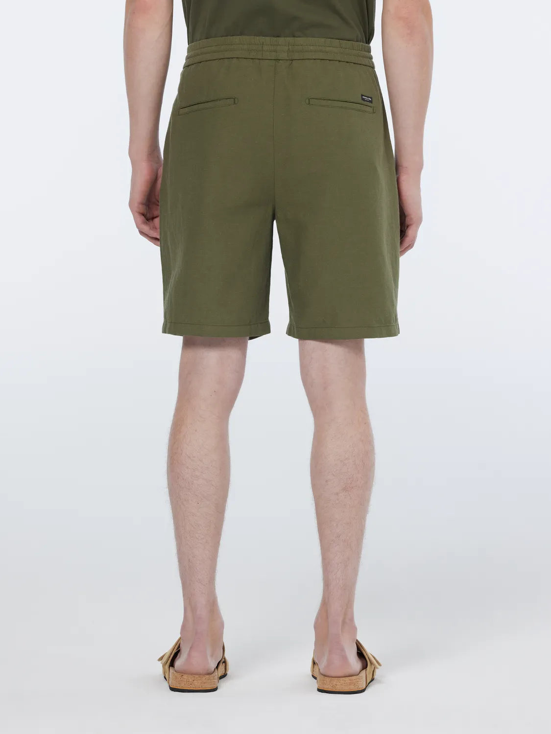 Fave Cotton Linen Relaxed Fit Bermuda Short