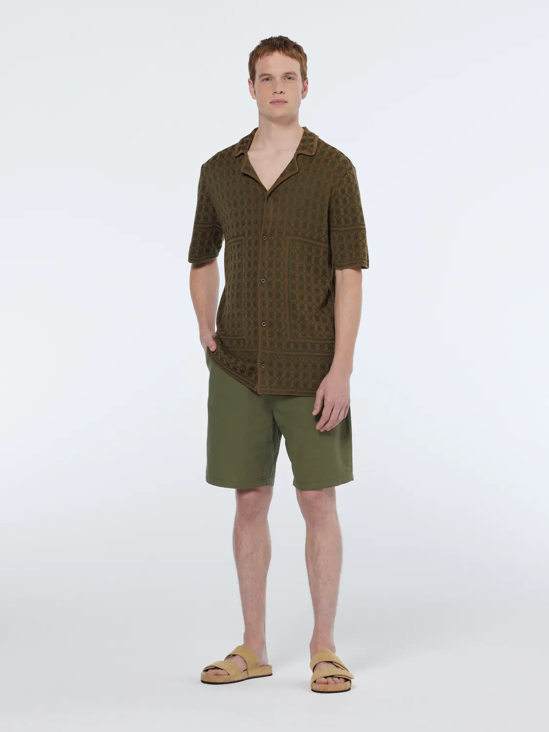 Fave Cotton Linen Relaxed Fit Bermuda Short