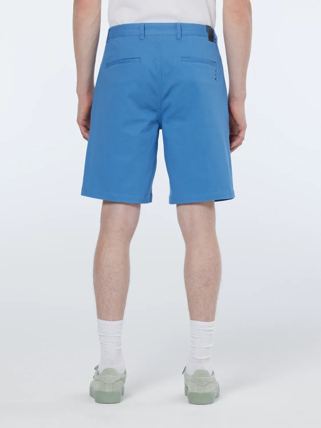 Stuart Washed Cotton Blend Regular Fit Short