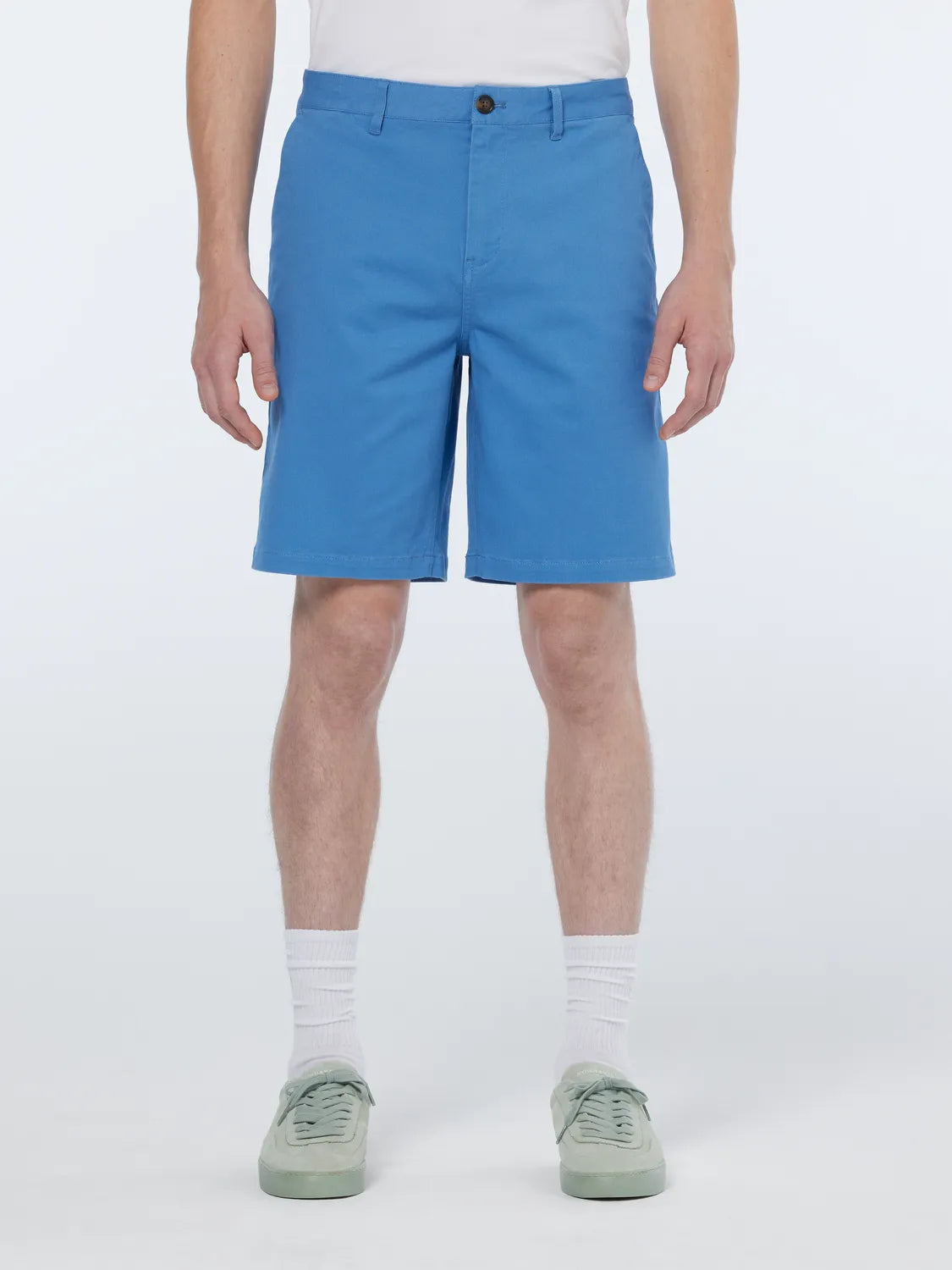 Stuart Washed Cotton Blend Regular Fit Short