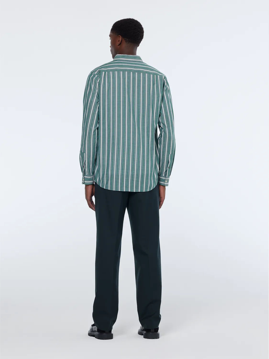 Regular Fit Dobby Stripe Shirt
