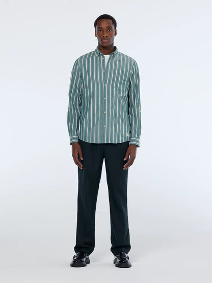 Regular Fit Dobby Stripe Shirt