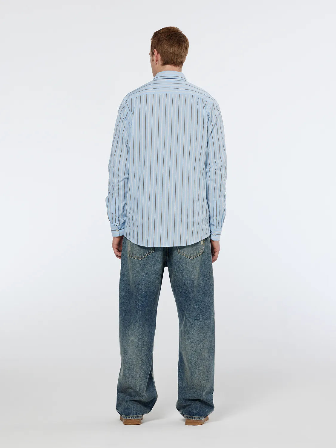 Regular Fit Dobby Stripe Shirt