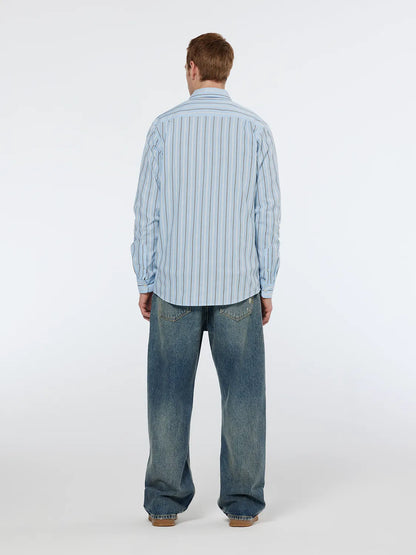 Regular Fit Dobby Stripe Shirt