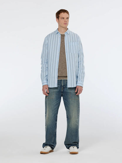 Regular Fit Dobby Stripe Shirt