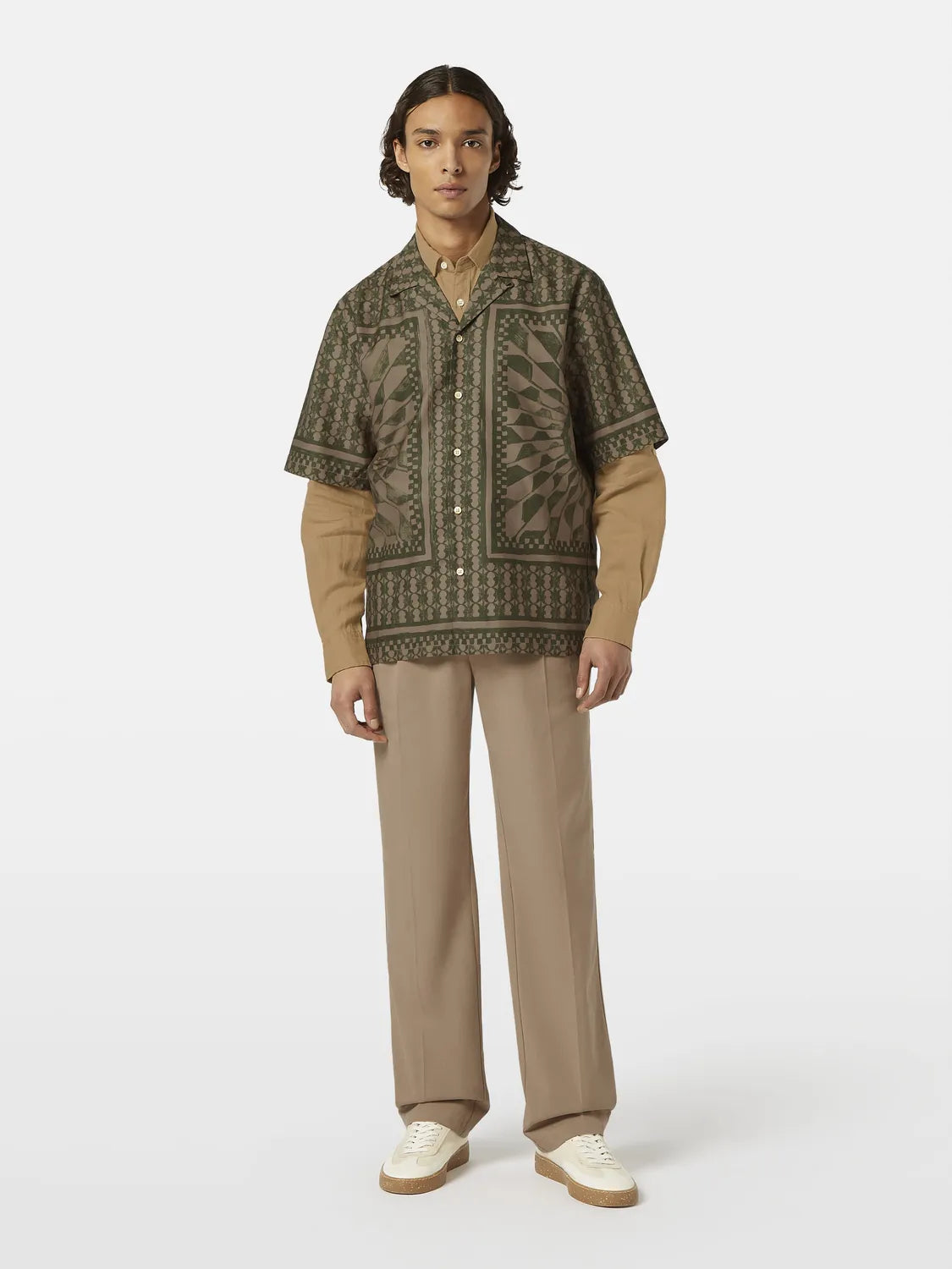 Relaxed Fit Placed Print Shirt
