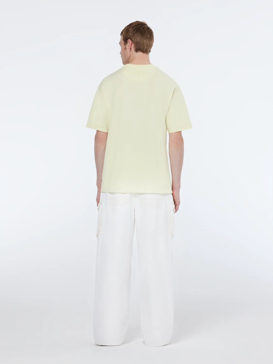 The Daze Loose Fit Cargo Jeans | Faded White