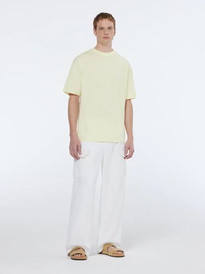 The Daze Loose Fit Cargo Jeans | Faded White