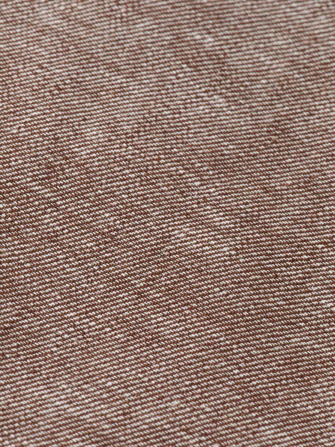 Single-Breasted Cotton-Linen Blazer