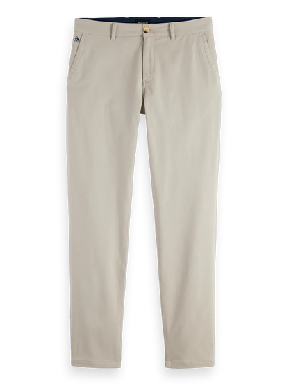 Stuart Washed Cotton-Blend Twill Chino